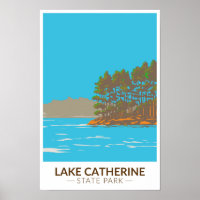 Lake Catherine State Park Arkansas Vintage