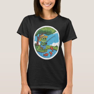 Lake Cayuga NY Retro Sunset T-Shirt