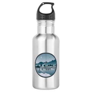Lake Champlain New York Vermont Reflection 532 Ml Water Bottle