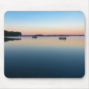 lake champlain sunrise in saint albans bay mouse mat