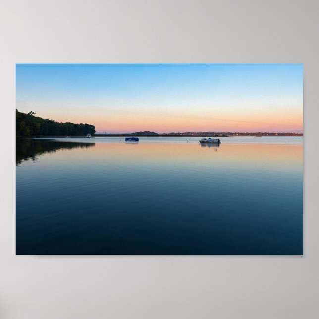  lake champlain sunrise in saint albans bay poster (Front)