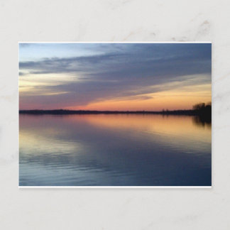 Lake Champlain sunset from Alburgh, VT Postcard