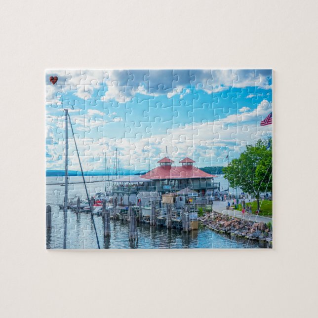 Lake Champlain Vermont Jigsaw Puzzle (Horizontal)