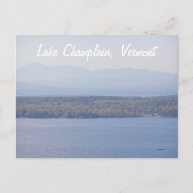 Lake Champlain, Vermont Postcard (Front)