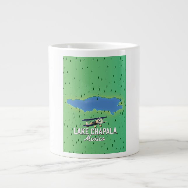 lake Chapala Mexico Large Coffee Mug (Front)