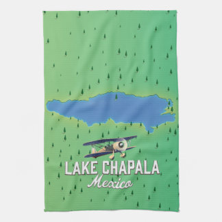 lake Chapala Mexico Tea Towel
