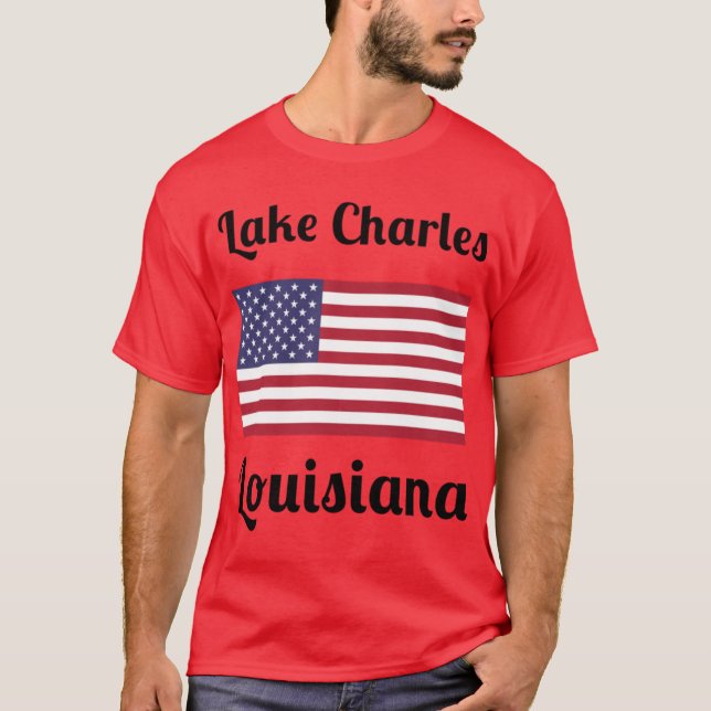 Lake Charles Stylish Prints3 T-Shirt (Front)