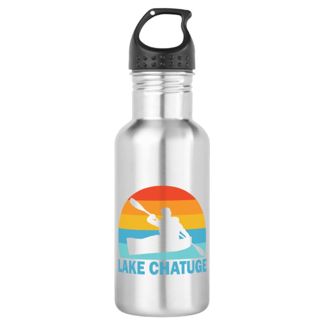 Lake Chatuge North Carolina Georgia Kayak 532 Ml Water Bottle (Front)