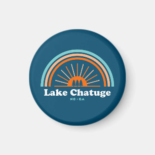 Lake Chatuge North Carolina Georgia Rainbow Magnet
