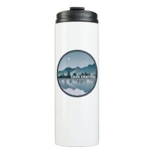 Lake Chatuge North Carolina Georgia Reflection Thermal Tumbler