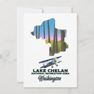Lake Chelan National Recreation Area, washington Invitation