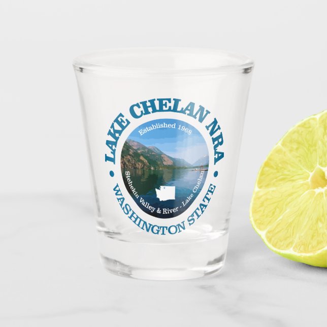 Lake Chelan NRA Shot Glass (Front)