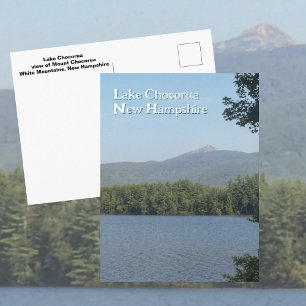 Lake Chocorua View New Hampshire White Mountains Postcard