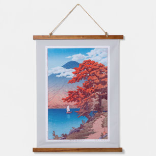 Lake Chûzenji at Nikkô, Hasui Kawase Hanging Tapestry