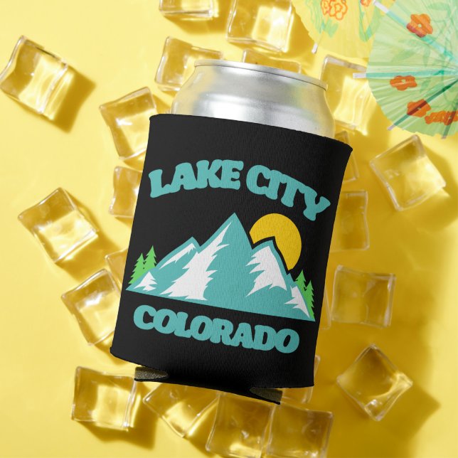 Lake City Colorado Can Cooler (In Situ Summer)