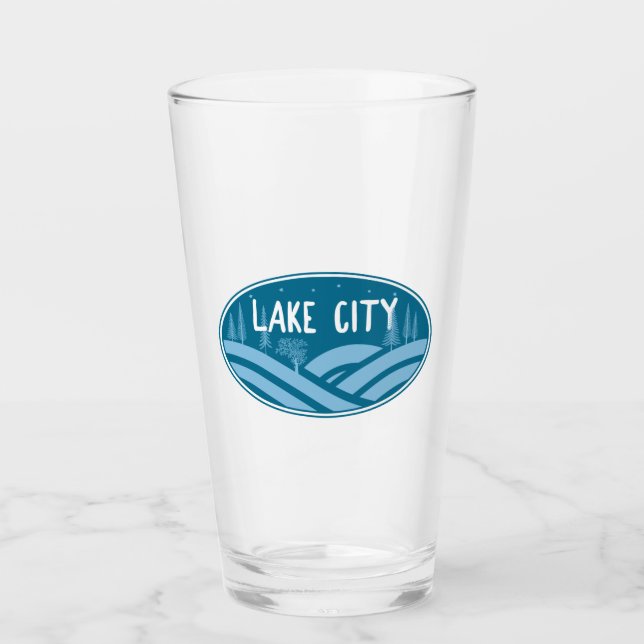 Lake City Colorado Outdoors Glass (Front)