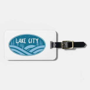 Lake City Colorado Outdoors Luggage Tag