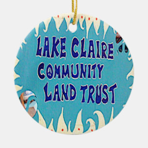 Lake Claire, Lake Claire Atlanta, Lake Claire Ceramic Tree Decoration
