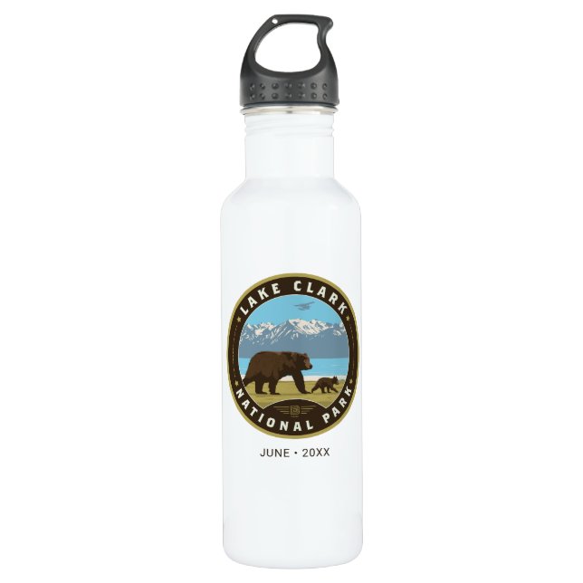Lake Clark National Park 710 Ml Water Bottle (Front)