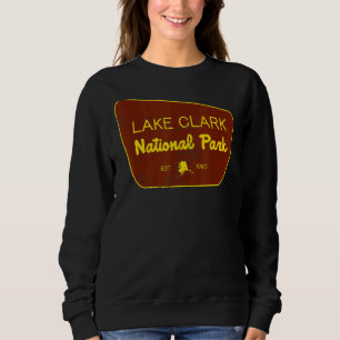 Lake Clark National Park Alaska Nature Distressed Sweatshirt