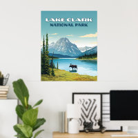 Lake Clark National Park Alaska Vintage Travel