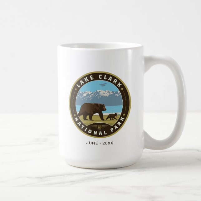 Lake Clark National Park Coffee Mug (Right)