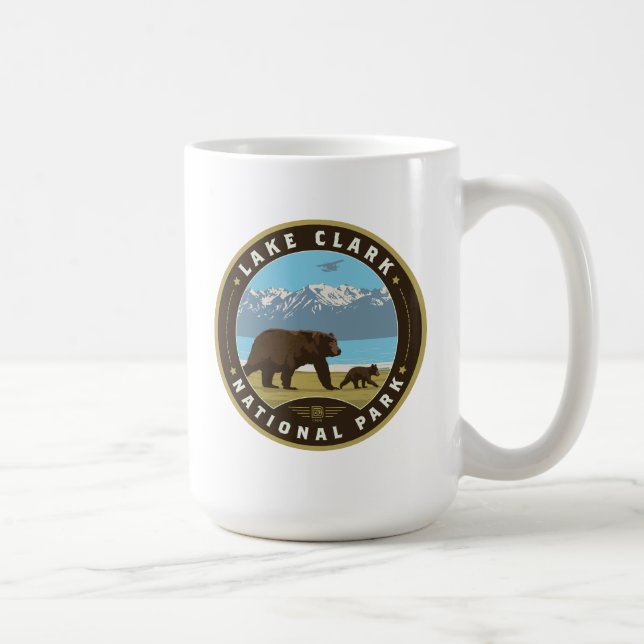 Lake Clark National Park Coffee Mug (Right)