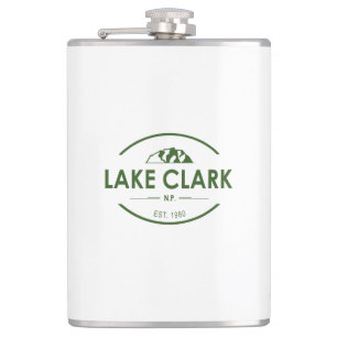 Lake Clark National Park Hip Flask