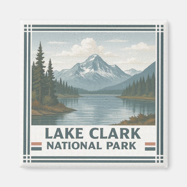 Lake Clark National Park Magnet (Front)