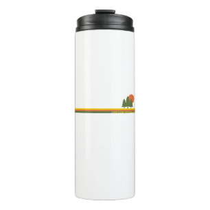Lake Clark National Park Pine Trees Sun Thermal Tumbler