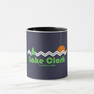 Lake Clark National Park Retro Mug
