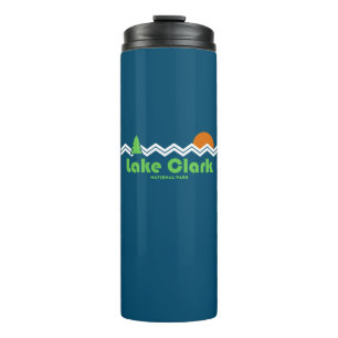 Lake Clark National Park Retro Thermal Tumbler