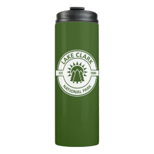 Lake Clark National Park Sun Trees Thermal Tumbler