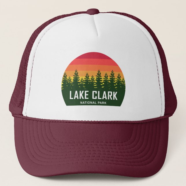 Lake Clark National Park Trucker Hat (Front)