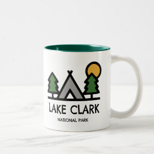 Lake Clark National Park Two-Tone Coffee Mug