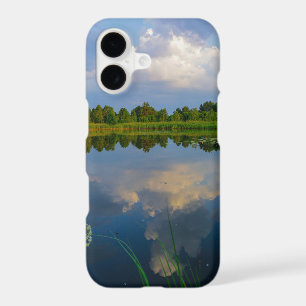 Lake Clouds Sky Belarus Nature iPhone 11 Case