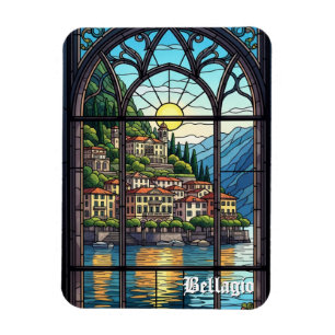 Lake Como Bellagio Italy Magnet