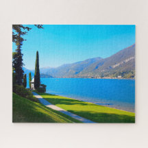 Lake Como Bellagio Walkway Italy