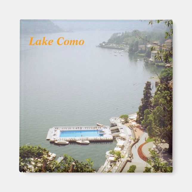 Lake como fridge magnet (Front)