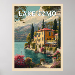 Lake Como – Italian Lakeside Charm Poster