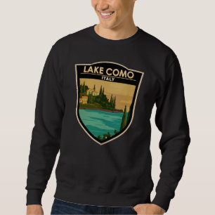 Lake Como Italy Vintage Sweatshirt