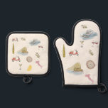 Lake Como Italy Watercolor  Oven Mitt & Pot Holder Set<br><div class="desc">The Lake Como, Italy Watercolor Oven Mitt & Pot Holder Set brings the serene beauty of one of Italy’s most breathtaking destinations into your kitchen. Featuring delicate watercolor illustrations of Lake Como’s iconic villas, picturesque waterfront, and rolling hills, this set captures the elegance and tranquillity of this beloved Italian getaway....</div>