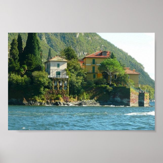 Lake Como - Ivy & Moss Poster (Front)