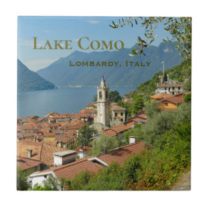 Lake Como Lombardy Italy Tile
