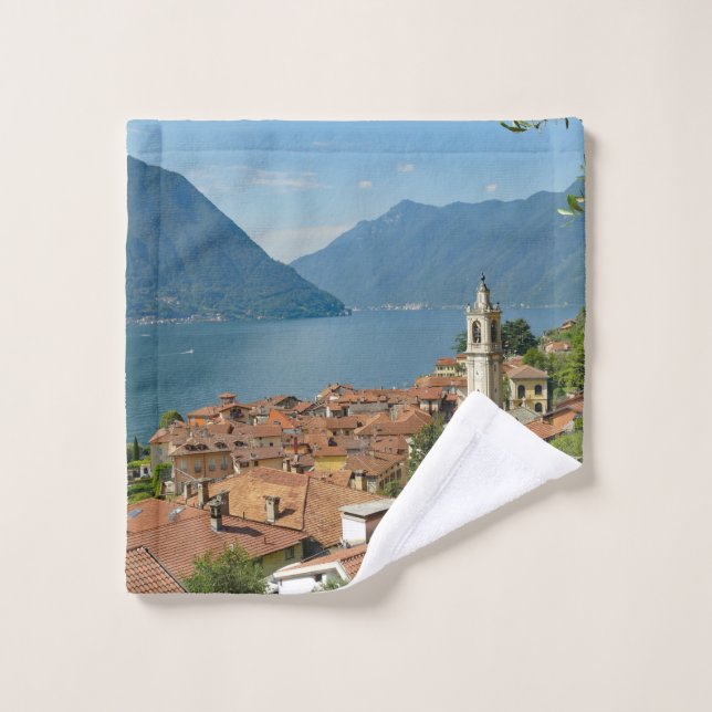 Lake Como Lombardy Italy Wash Cloth (Wash Cloth)