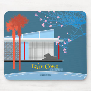 Lake Como Neighbourhood Mouse Mat