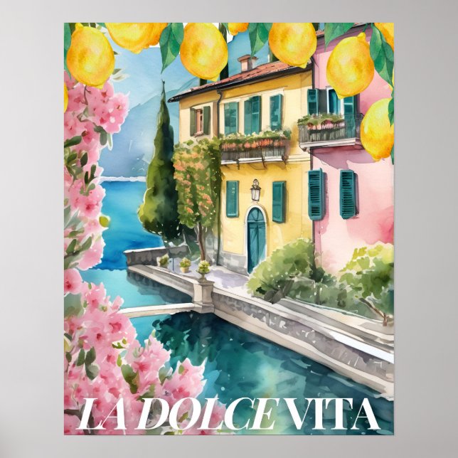 Lake Como Print (Front)