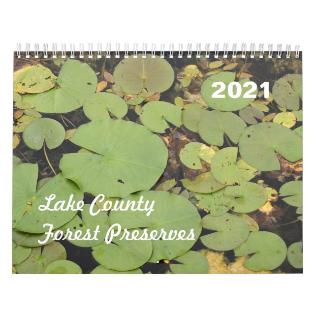 Lake County Forest Preserves 2021 Calendar (Cover)