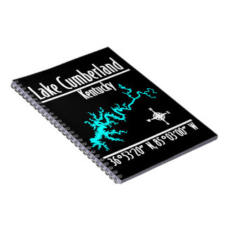 Lake Cumberland Kentucky Shoreline Map Coordinates Notebook