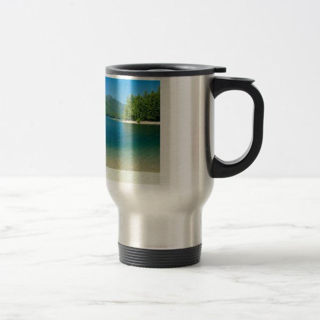 Lake Cushman in Summer Mug (Right)
